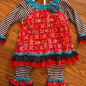 Counting daisies tunic set